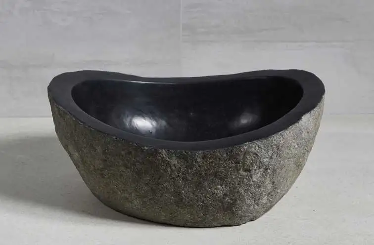 раковина из речного камня 49х41х21