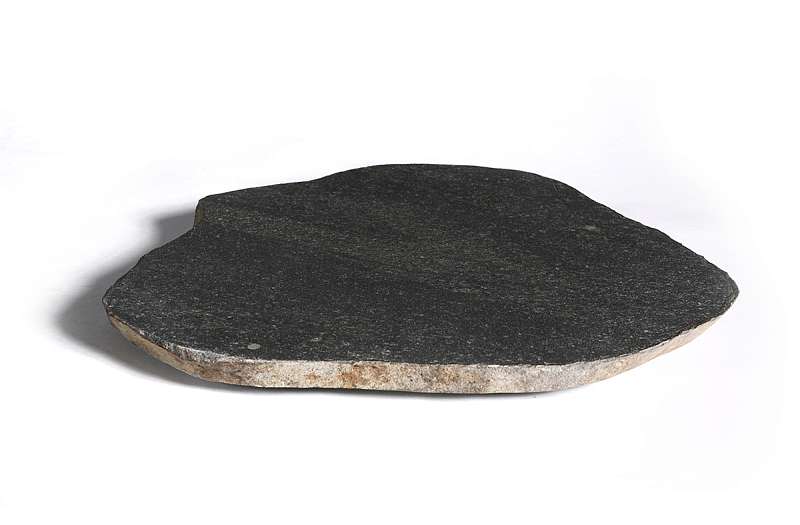 столешница для кофейного столика из речного камня 50х40х3