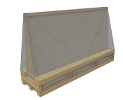 Пирамида для крупноформатного керамогранита TRESTLE HT 120X260 / 120X240 - 270X75X159,6