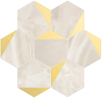 NOLITA ESAGONA TRI.LUSSO OR 30X28 СМ