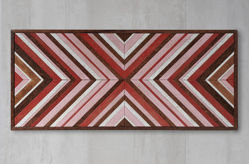 Панно декоративное на стену Wall art Deco AKSARI  из древесины кокосовой пальмы