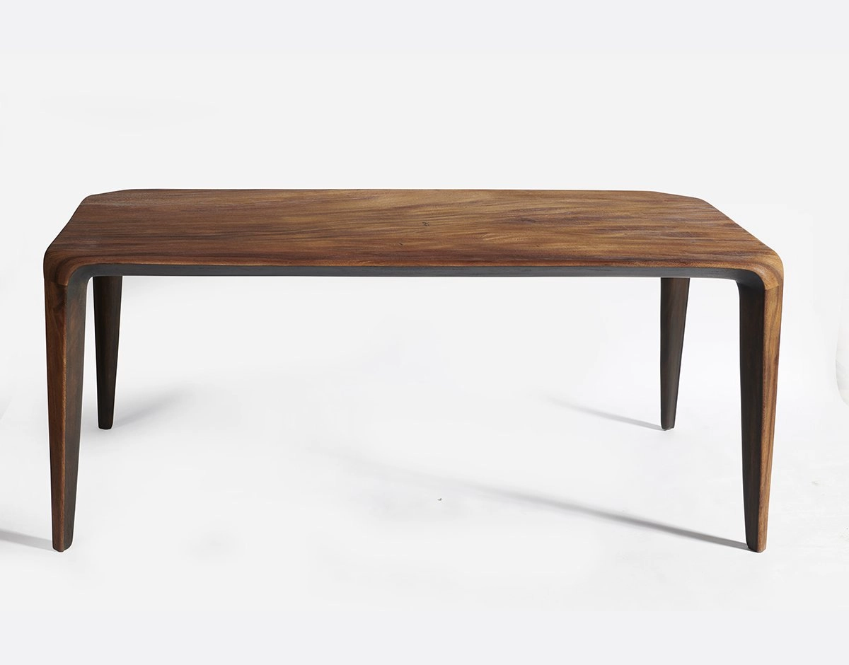 Обеденный стол из массива дерева ARUS DINING TABLE 90x75x180