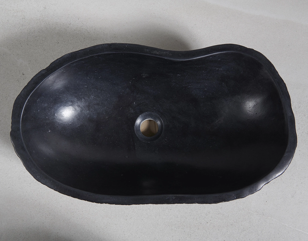 раковина из речного камня 58x33x15