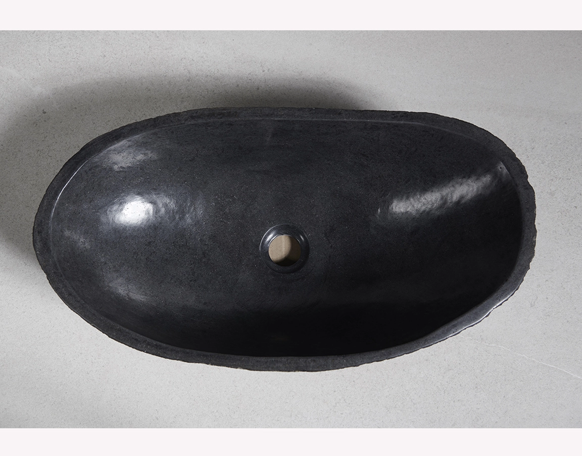 раковина из речного камня 58х30х15