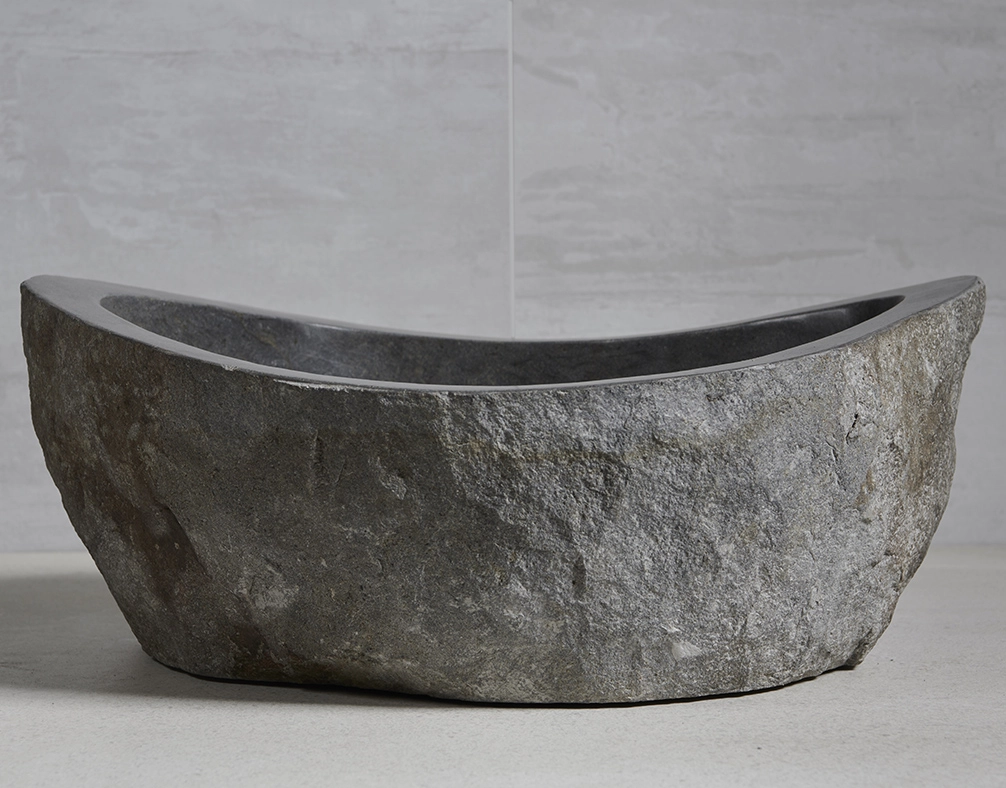 раковина из речного камня 51х49х21