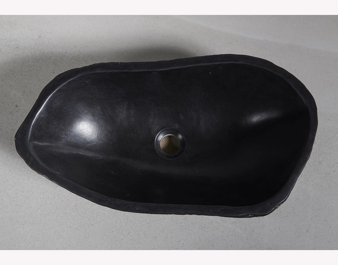 раковина из речного камня 59x42x16