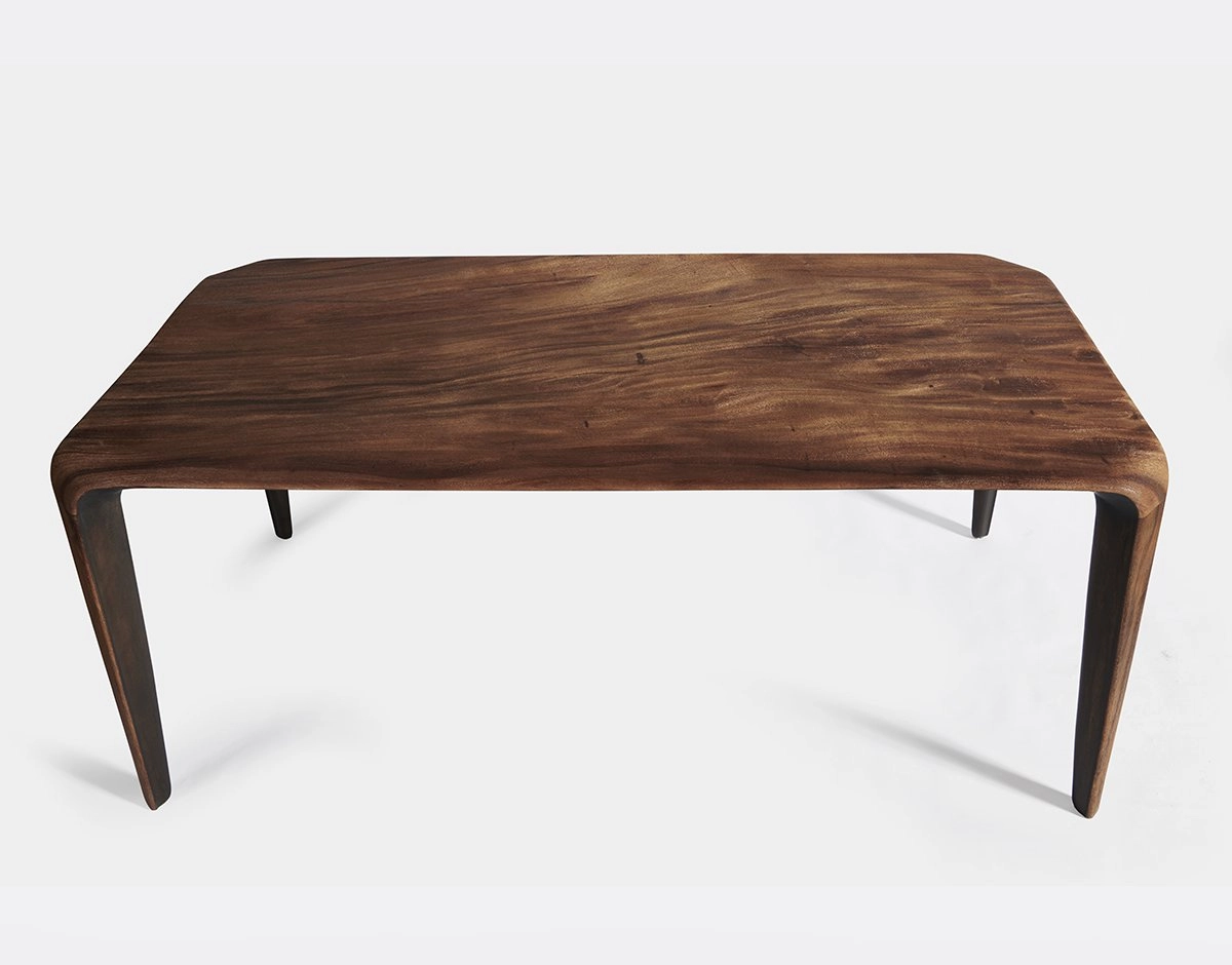 Обеденный стол из массива дерева ARUS DINING TABLE 90x75x180