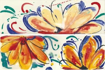 FLOWERS SUN MIX 20x60