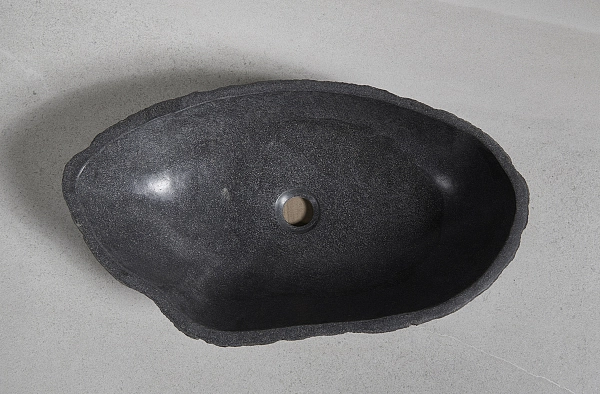 раковина из речного камня 58x33x15