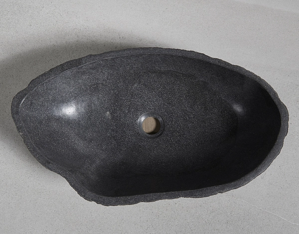 раковина из речного камня 58x33x15