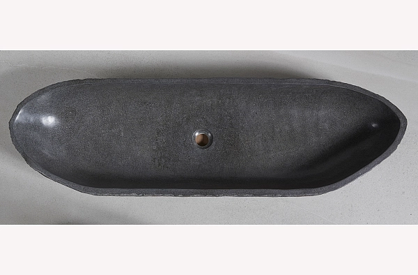 раковина из речного камня 120х35х15