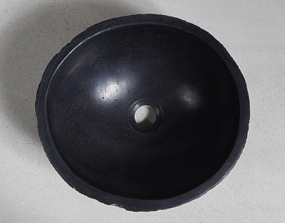 раковина из речного камня 36x34x14