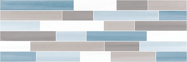 CRISTAL MURETTO GRIGIO/AZZURO 20x60