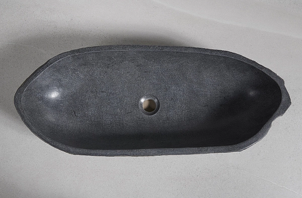 раковина из речного камня 78x31x16