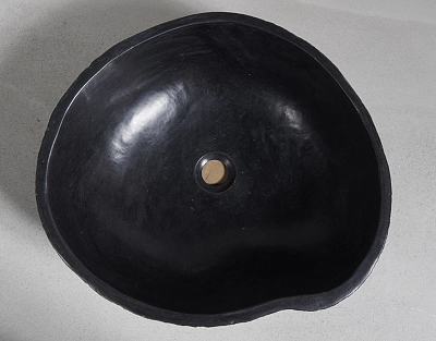 раковина из речного камня 49x44x15_